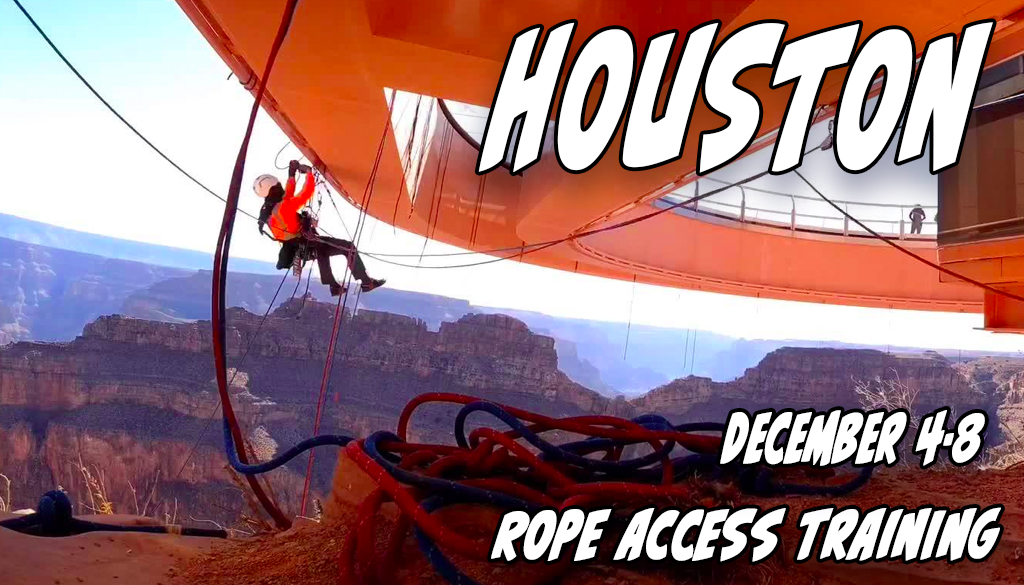 December 4-8 ROPE ACESS TRAINING