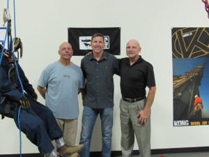 Founder and CEO of Abseilon, Ken, with our good friends Leeroy and Joe from CMC Rescue   